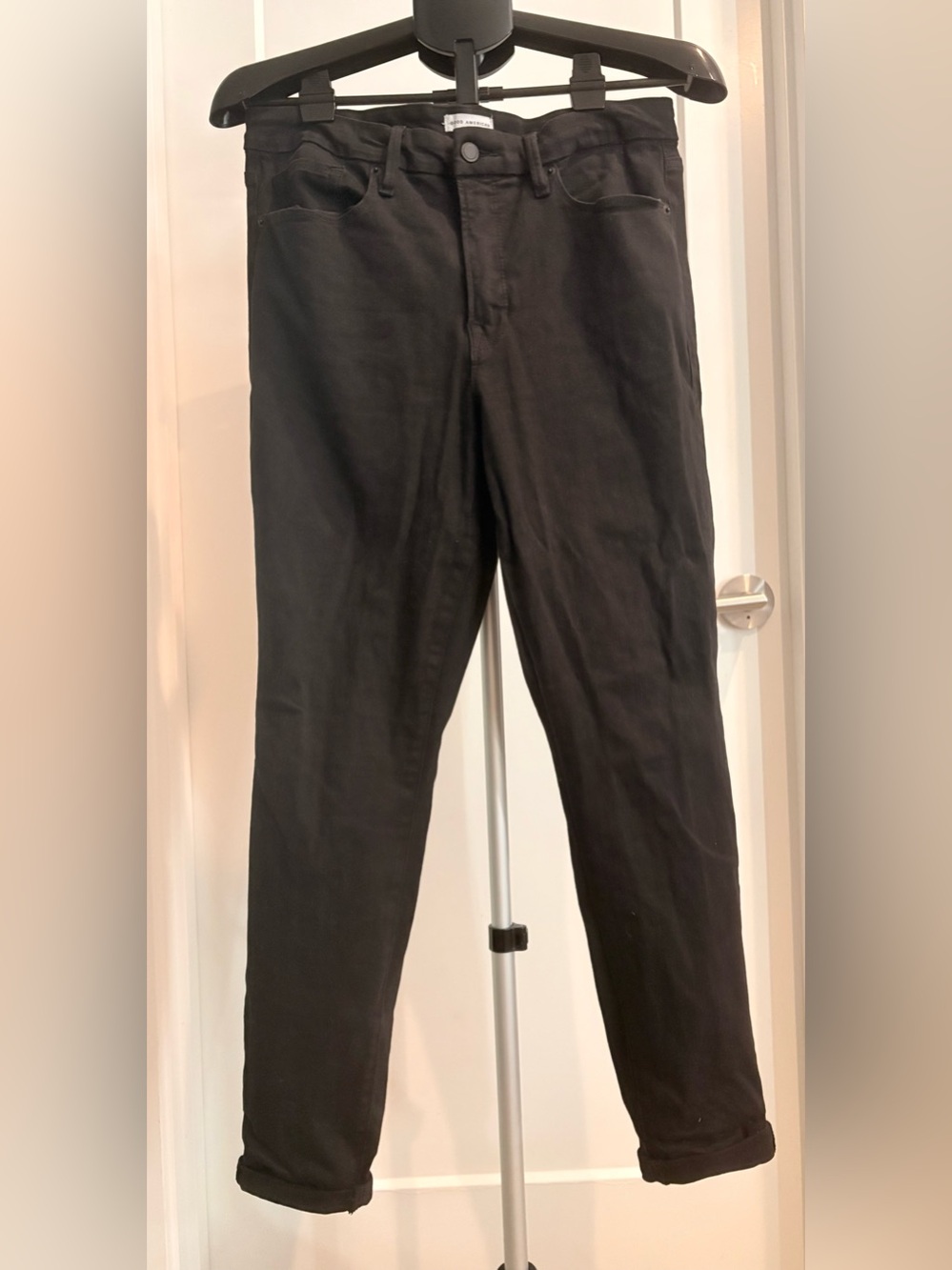 Good American Black Skinny Jeans